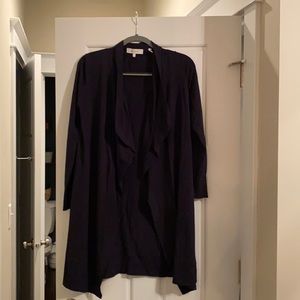 Lark and Ro long black cardigan